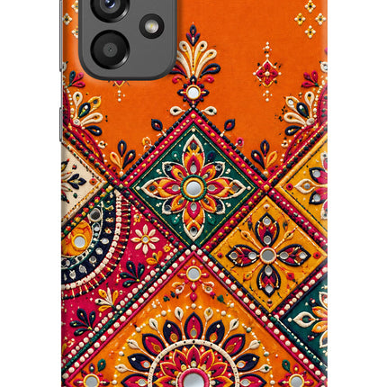 Kutch Glow Samsung A73 5G Hard Case Back Cover by Casekaro
