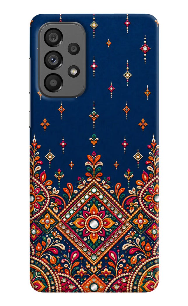 Neel Noor Samsung A73 5G Hard Case Back Cover by Casekaro