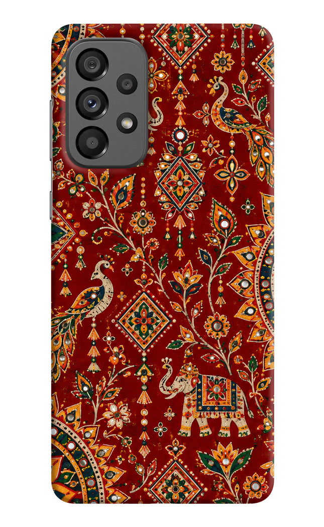 Laal Riwaaz Samsung A73 5G Hard Case Back Cover by Casekaro