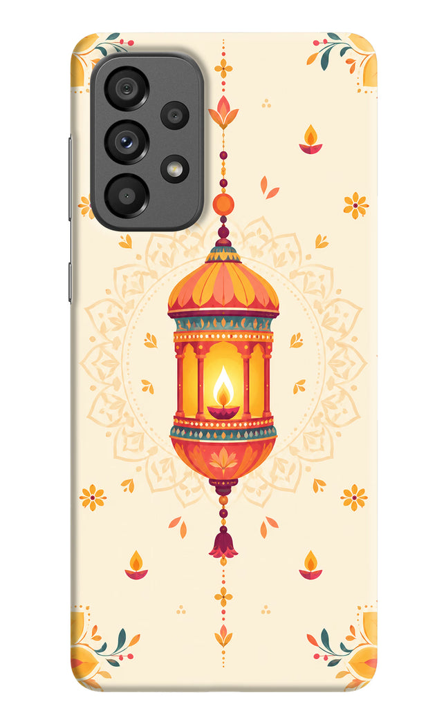 Golden Lantern Samsung A73 5G Hard Case Back Cover by Casekaro