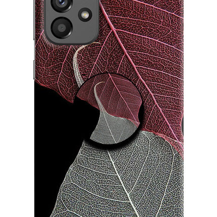 Leaf Pattern Samsung A73 5G Pop Case by Casekaro