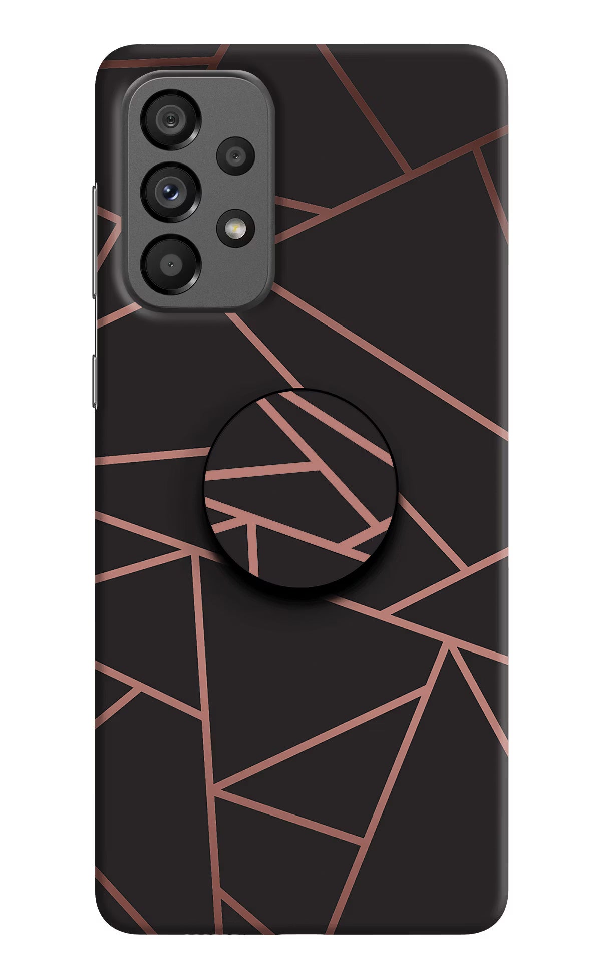 Geometric Pattern Samsung A73 5G Pop Case by Casekaro