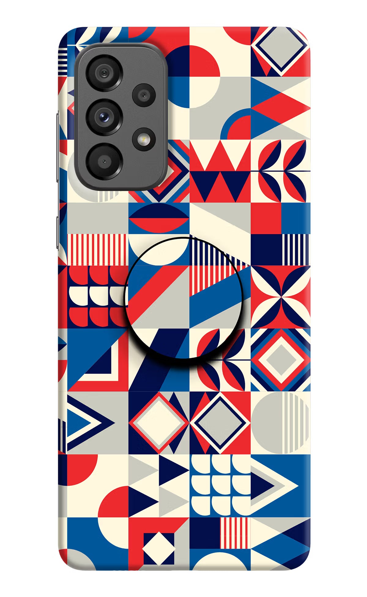 Colorful Pattern Samsung A73 5G Pop Case by Casekaro