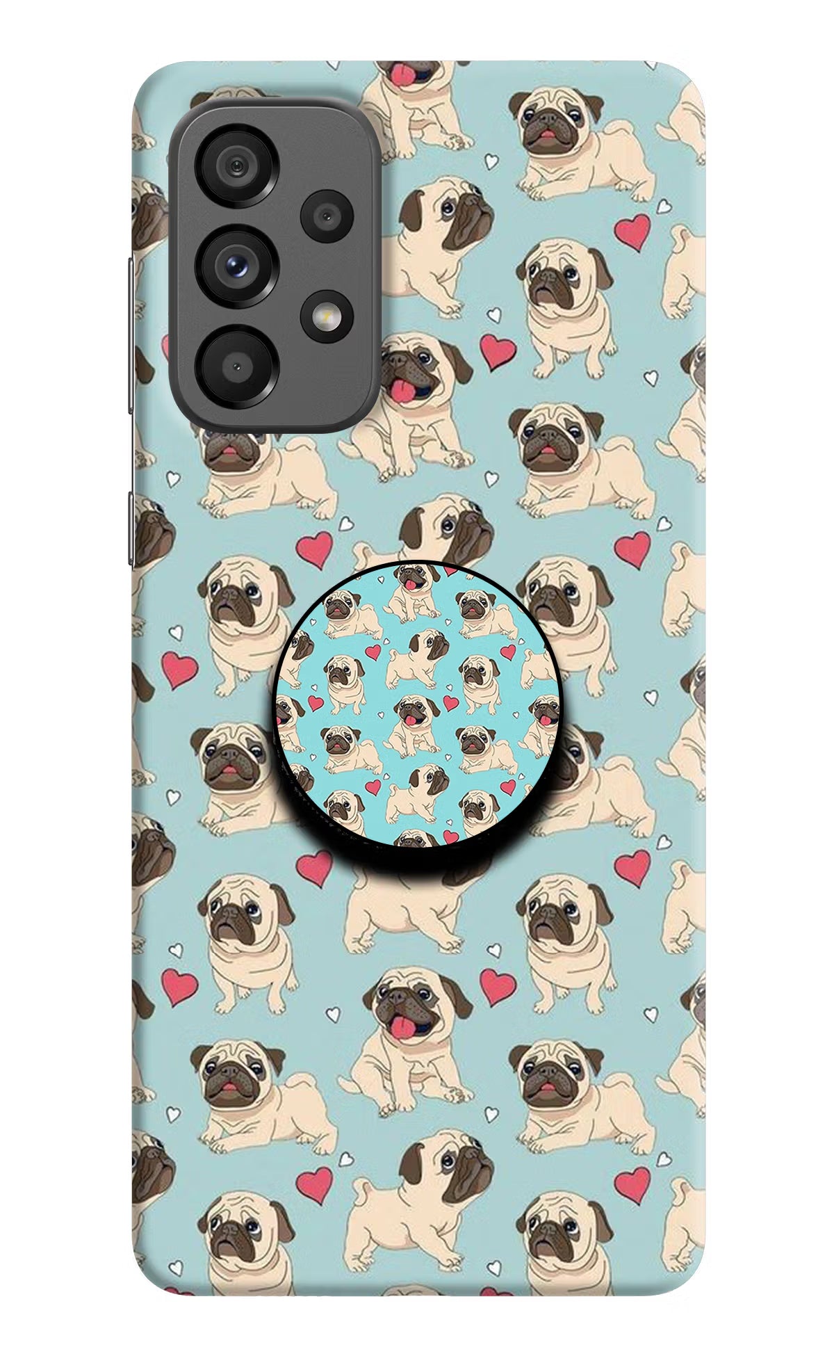 Pug Dog Samsung A73 5G Pop Case by Casekaro