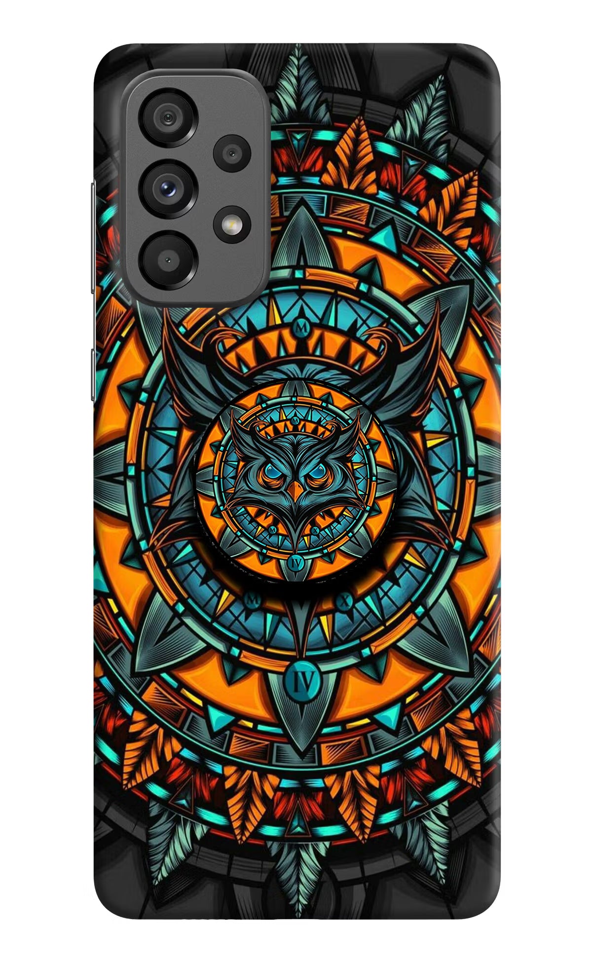 Angry Owl Samsung A73 5G Pop Case by Casekaro