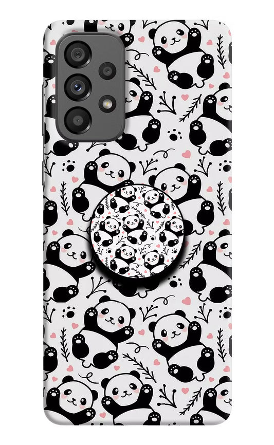 Cute Panda Samsung A73 5G Pop Case by Casekaro