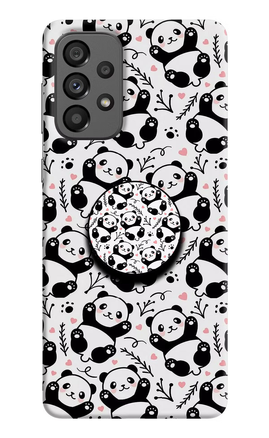 Cute Panda Samsung A73 5G Pop Case, Hard case
