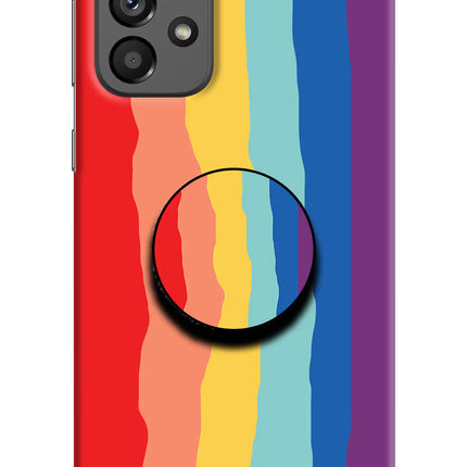 Rainbow Samsung A73 5G Pop Case by Casekaro