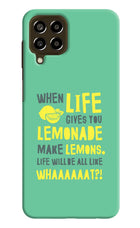 Quote Samsung M33 5G Hard Case Back Cover by Casekaro