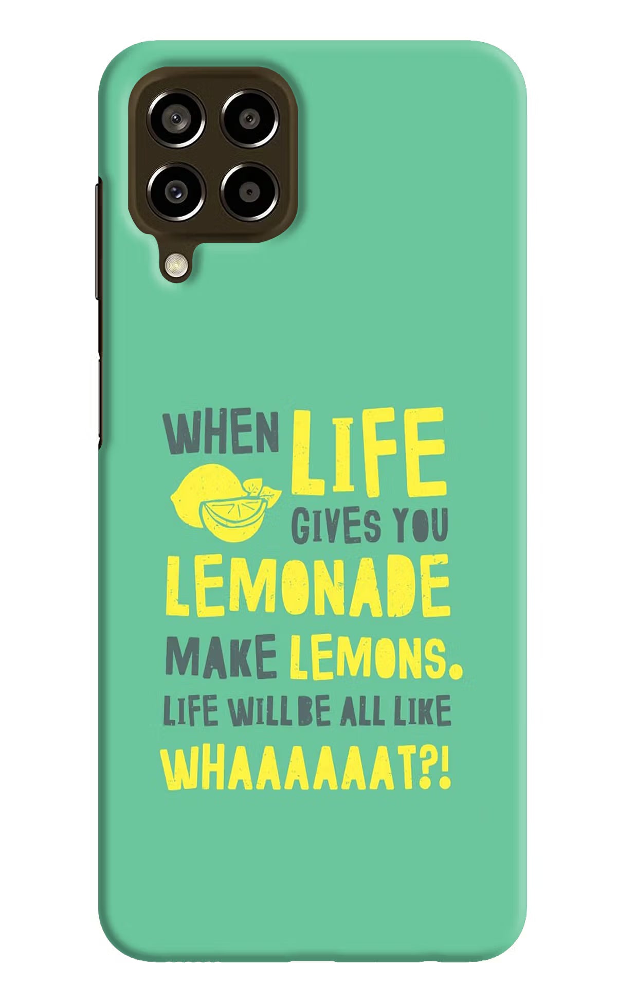 Quote Samsung M33 5G Hard Case Back Cover by Casekaro