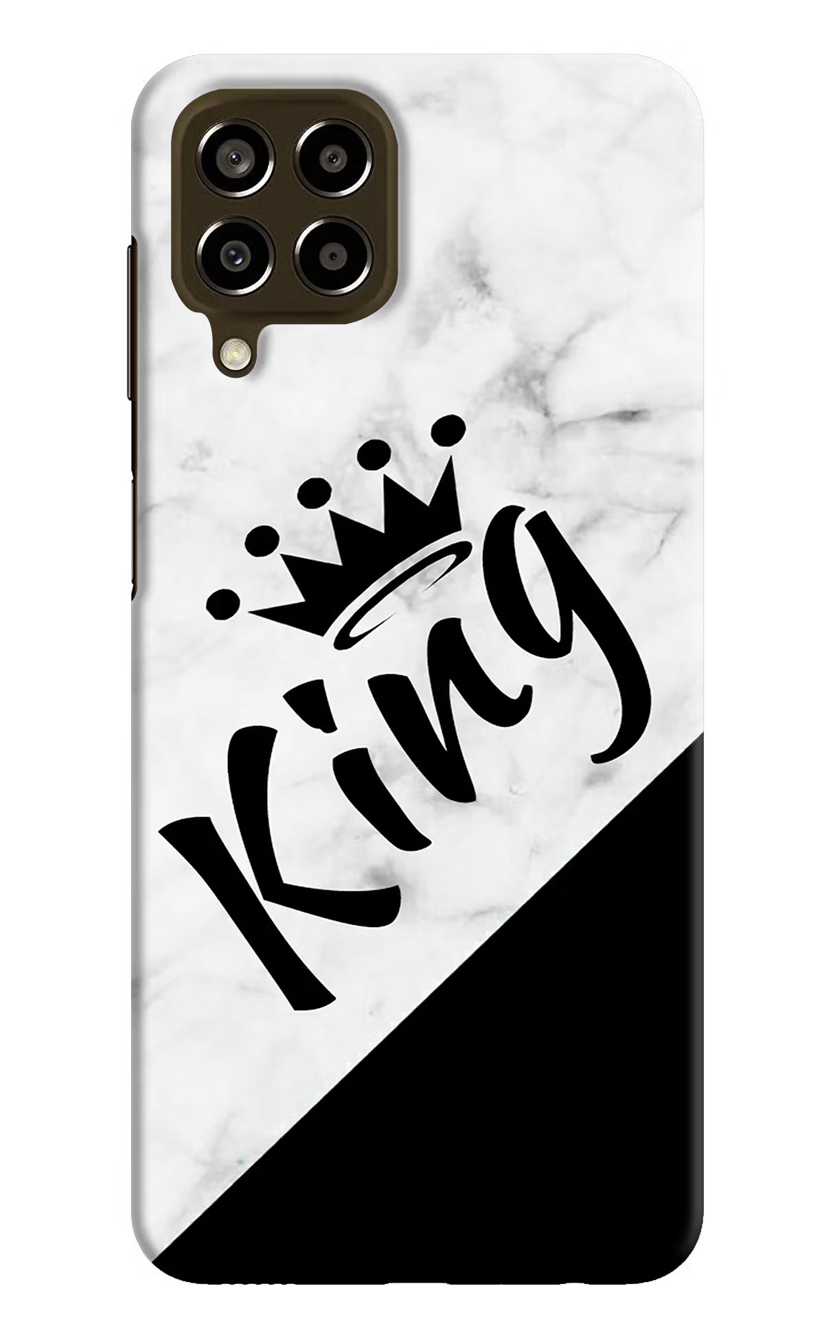 King Samsung M33 5G Hard Case Back Cover by Casekaro