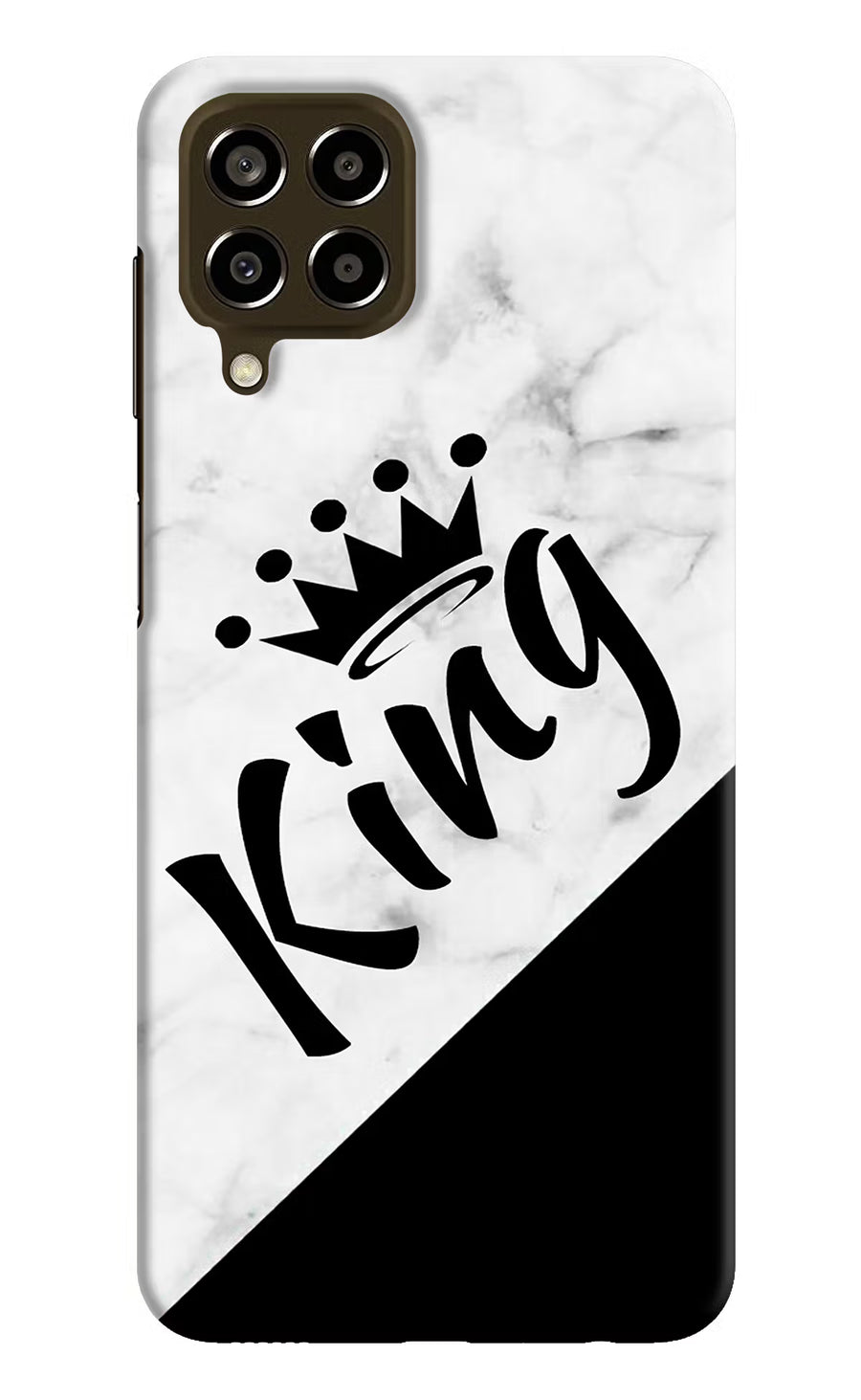 King Samsung M33 5G Back Cover, Hard case