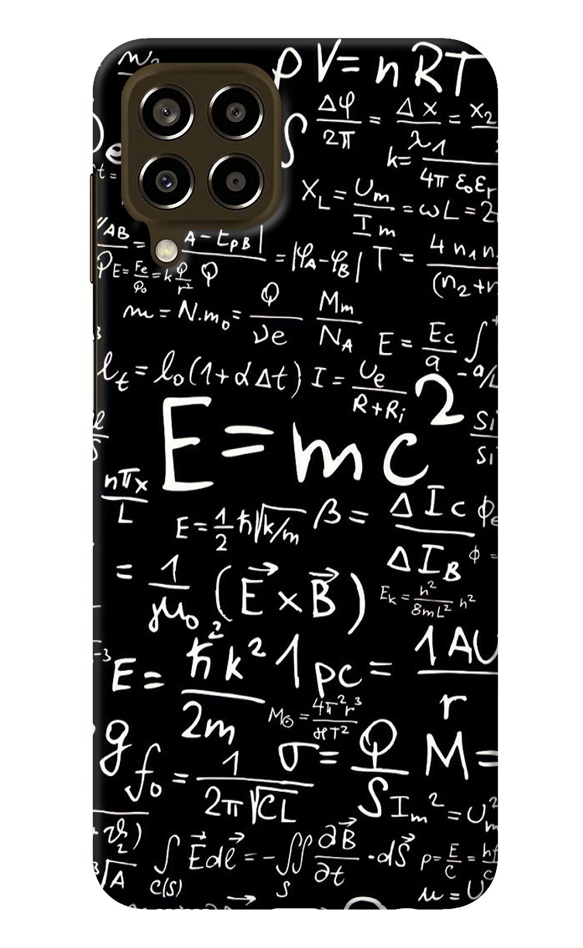Physics Albert Einstein Formula Samsung M33 5G Back Cover