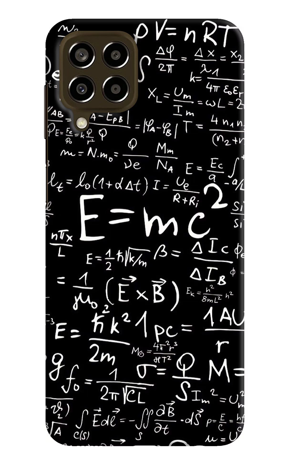 Physics Formula Samsung M33 5G Hard Case Back Cover by Casekaro