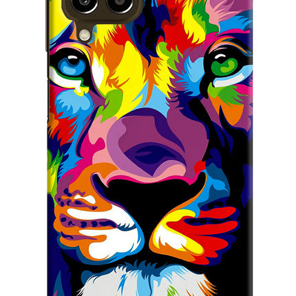 Lion Samsung M33 5G Hard Case Back Cover by Casekaro