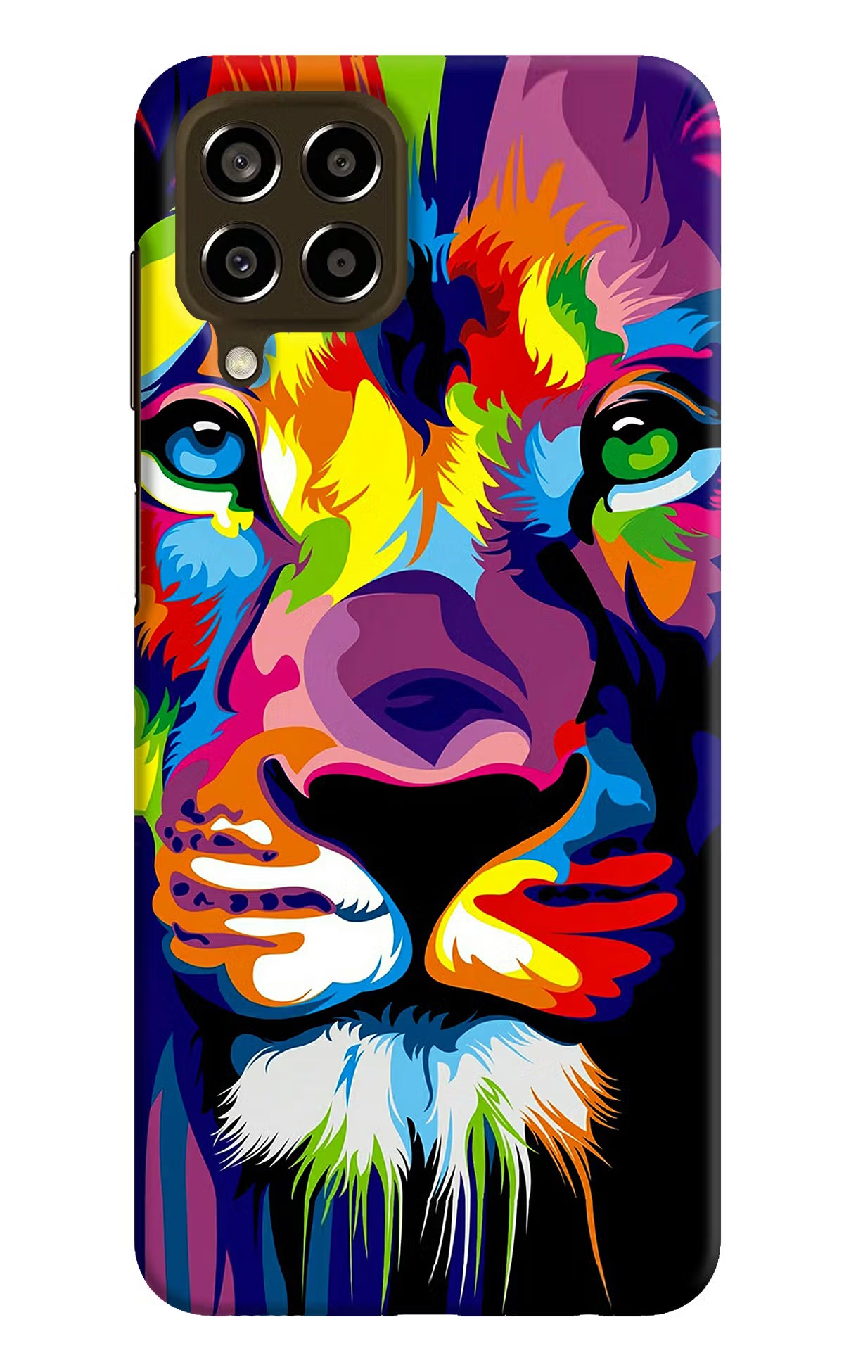 Lion Samsung M33 5G Hard Case Back Cover by Casekaro