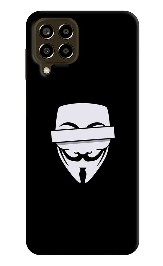 Anonymous Face Samsung M33 5G Hard Case Back Cover by Casekaro