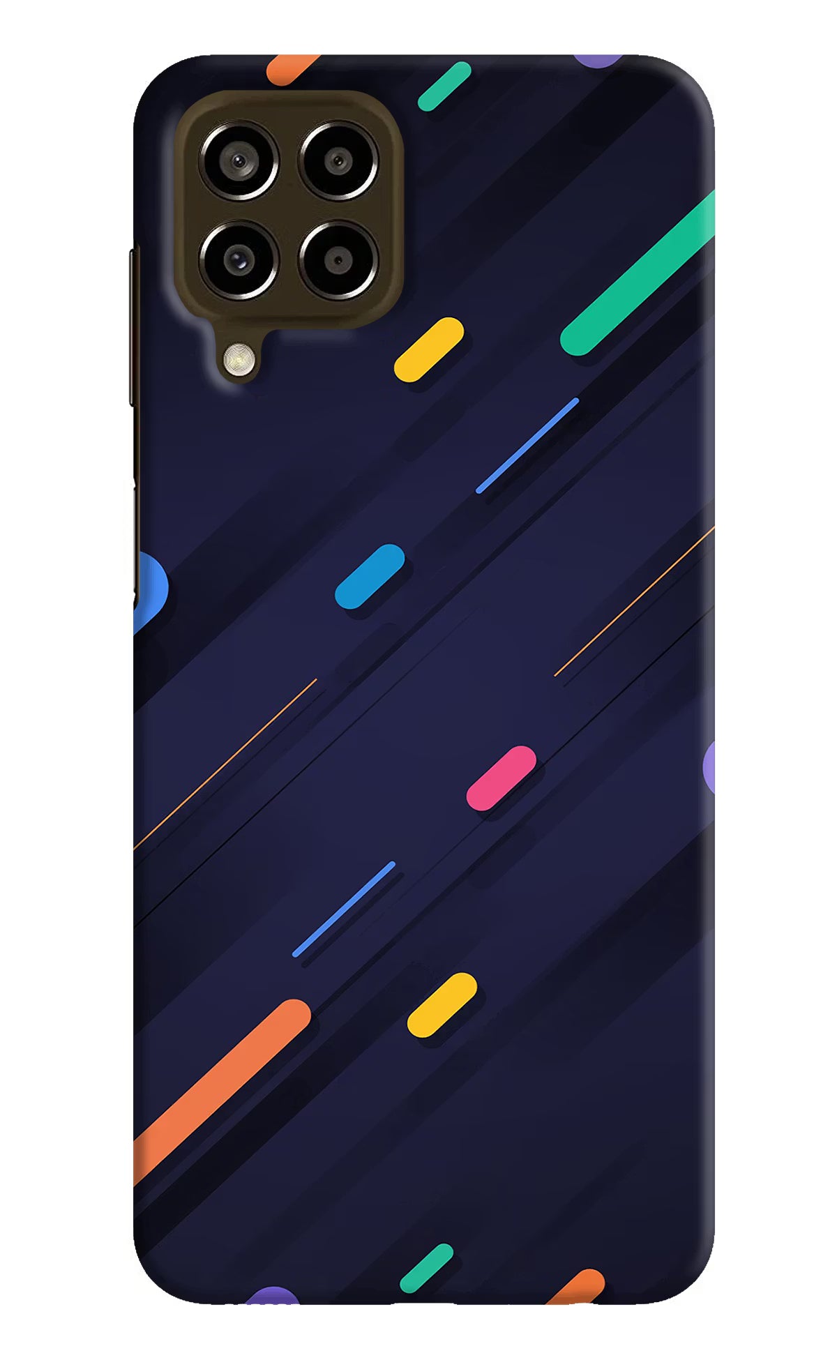 Abstract Design Samsung M33 5G Hard Case Back Cover by Casekaro