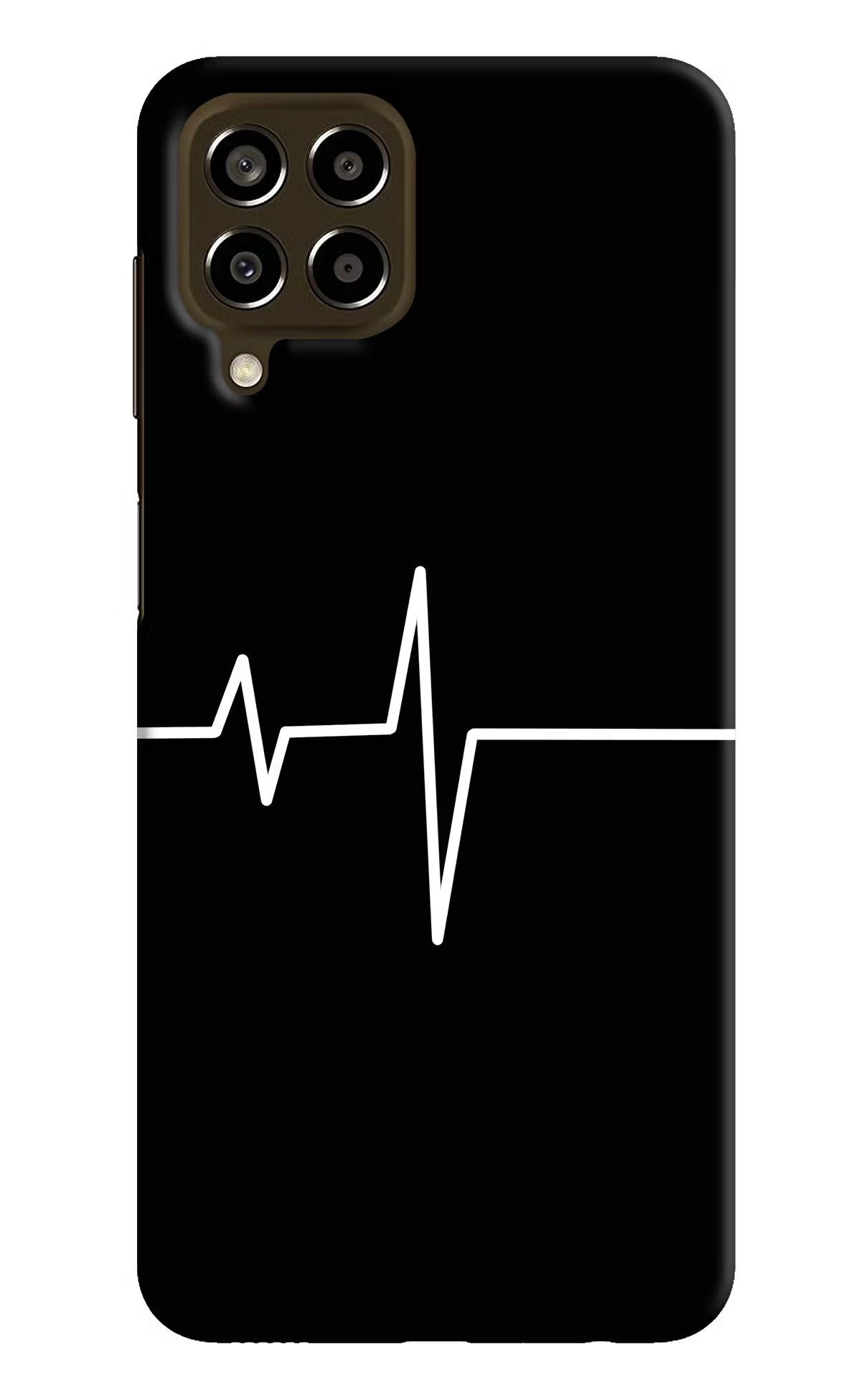 Heart Beats Samsung M33 5G Hard Case Back Cover by Casekaro