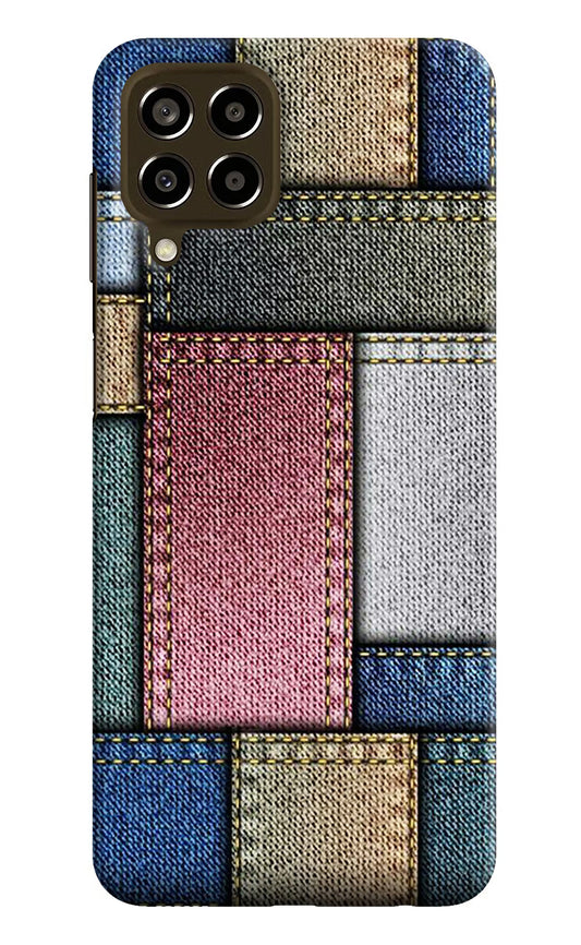 Multicolor Jeans Samsung M33 5G Hard Case Back Cover by Casekaro