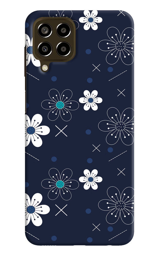Flowers Samsung M33 5G Hard Case Back Cover by Casekaro