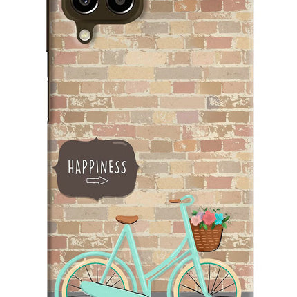 Happiness Artwork Samsung M33 5G Hard Case Back Cover by Casekaro