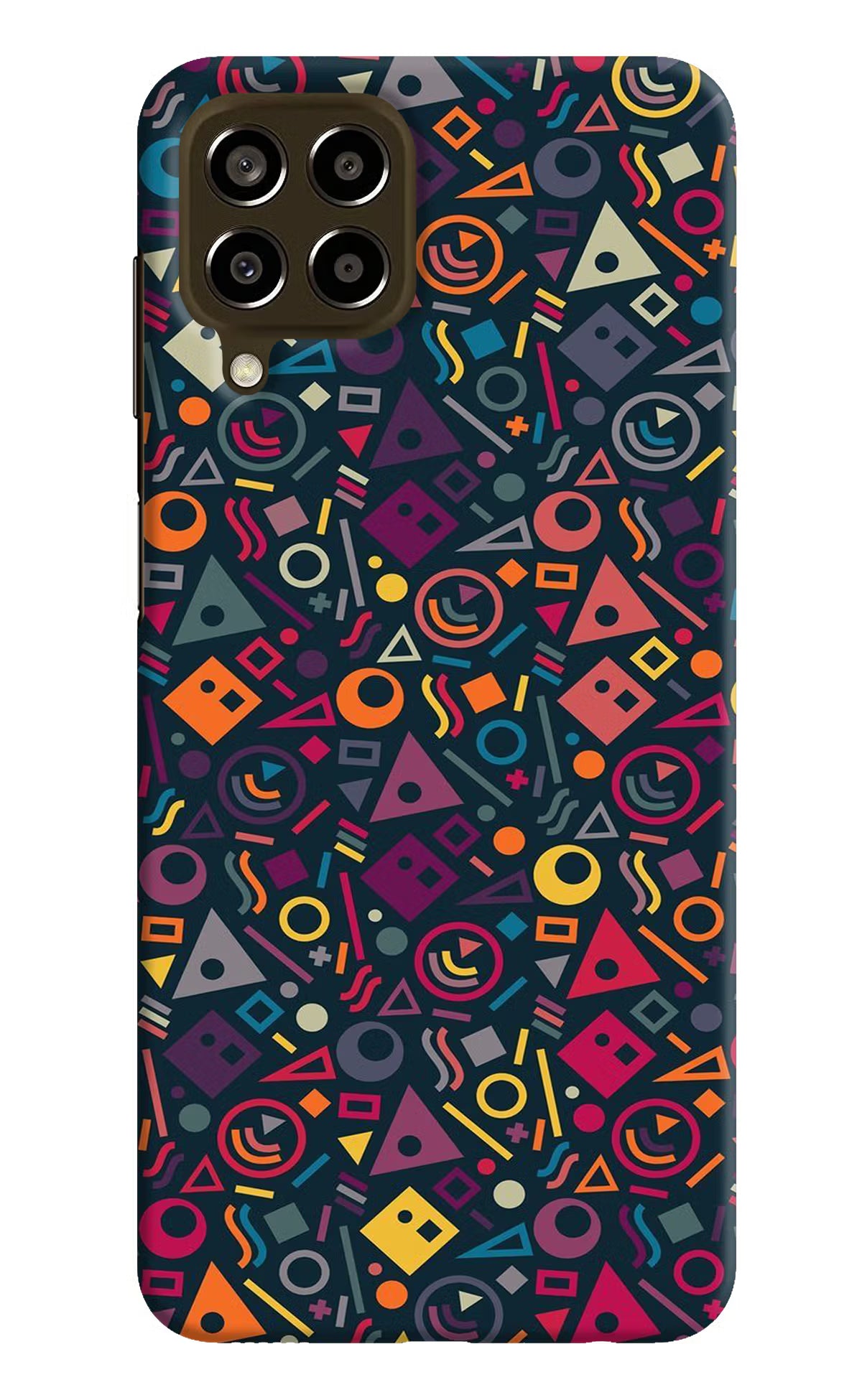 Geometric Abstract Samsung M33 5G Hard Case Back Cover by Casekaro