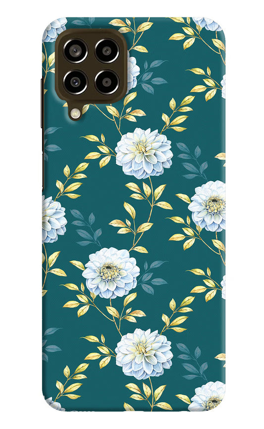Flowers Samsung M33 5G Hard Case Back Cover by Casekaro