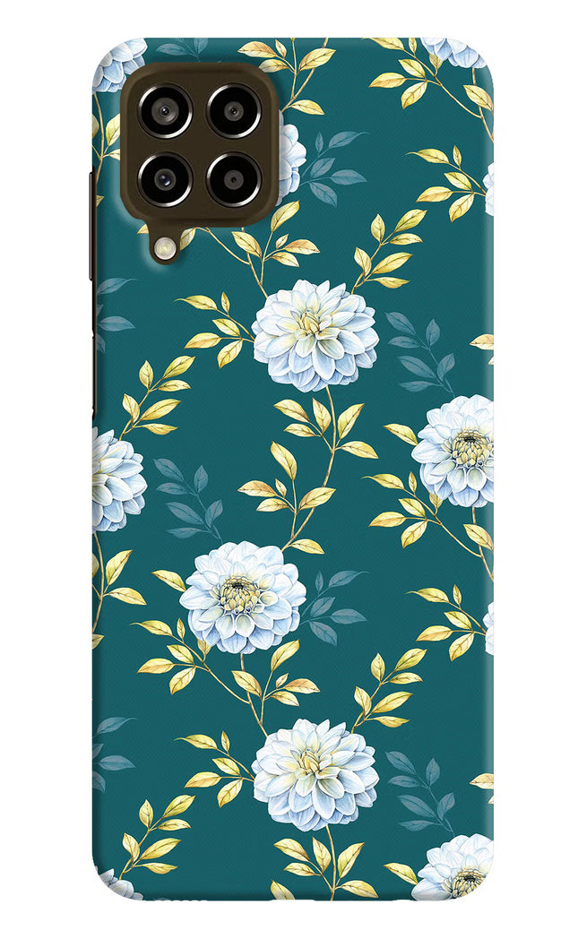 Flowers Samsung M33 5G Hard Case Back Cover by Casekaro