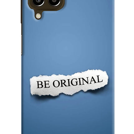 Be Original Samsung M33 5G Hard Case Back Cover by Casekaro