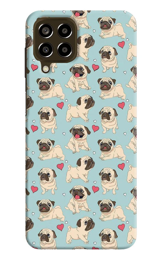 Pug Dog Samsung M33 5G Hard Case Back Cover by Casekaro