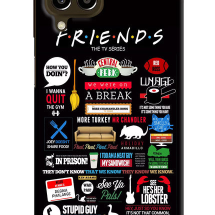 FRIENDS Samsung M33 5G Hard Case Back Cover by Casekaro