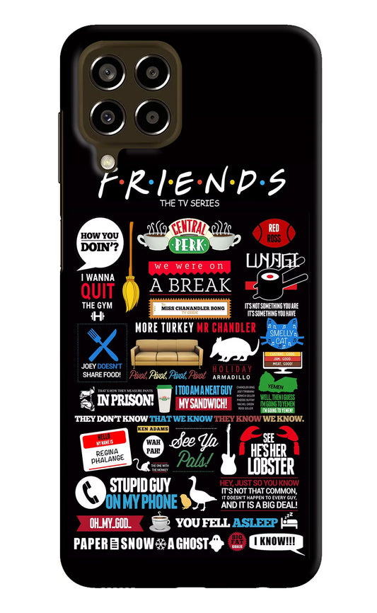 FRIENDS Samsung M33 5G Hard Case Back Cover by Casekaro