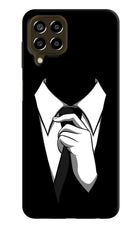 Black Tie Samsung M33 5G Hard Case Back Cover by Casekaro