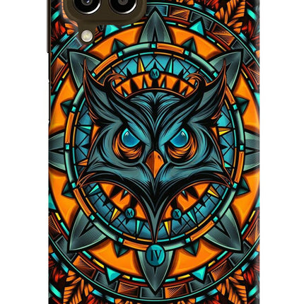 Angry Owl Art Samsung M33 5G Hard Case Back Cover by Casekaro