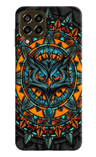 Angry Owl Art Samsung M33 5G Hard Case Back Cover by Casekaro