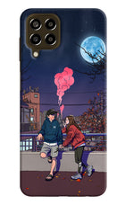 Chilling Couple Samsung M33 5G Hard Case Back Cover by Casekaro