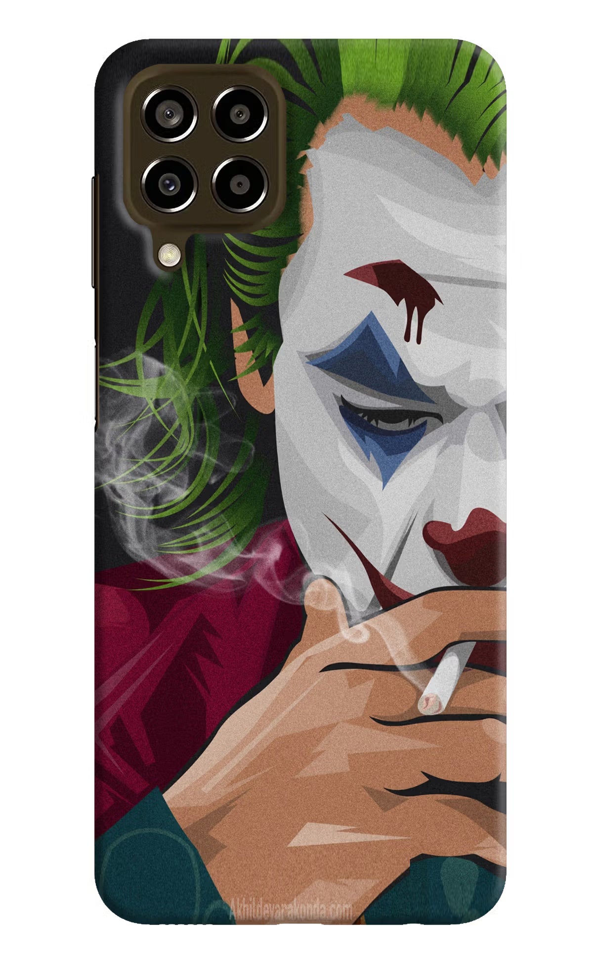 Joker Smoking Samsung M33 5G Hard Case Back Cover by Casekaro