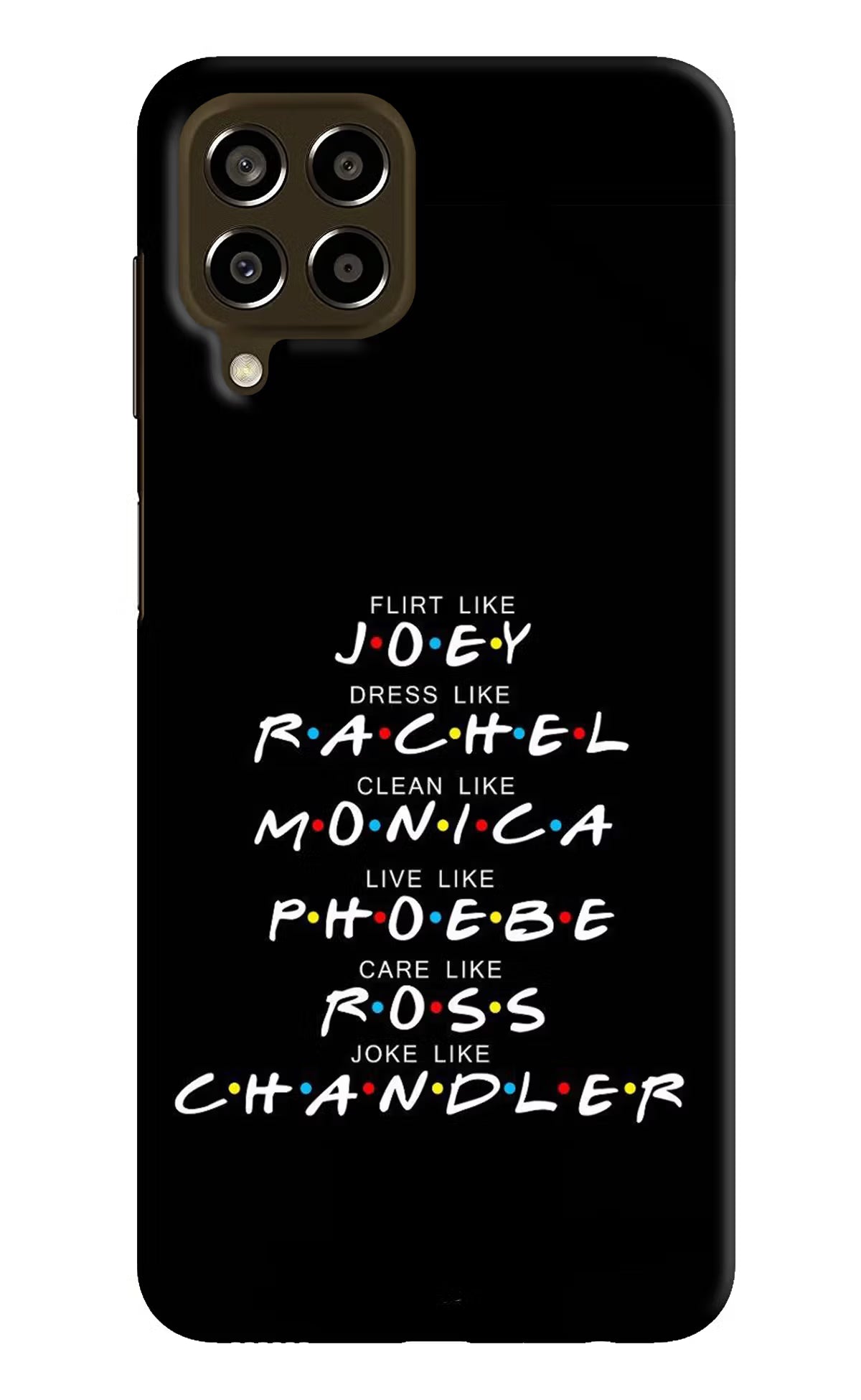 FRIENDS Character Samsung M33 5G Hard Case Back Cover by Casekaro