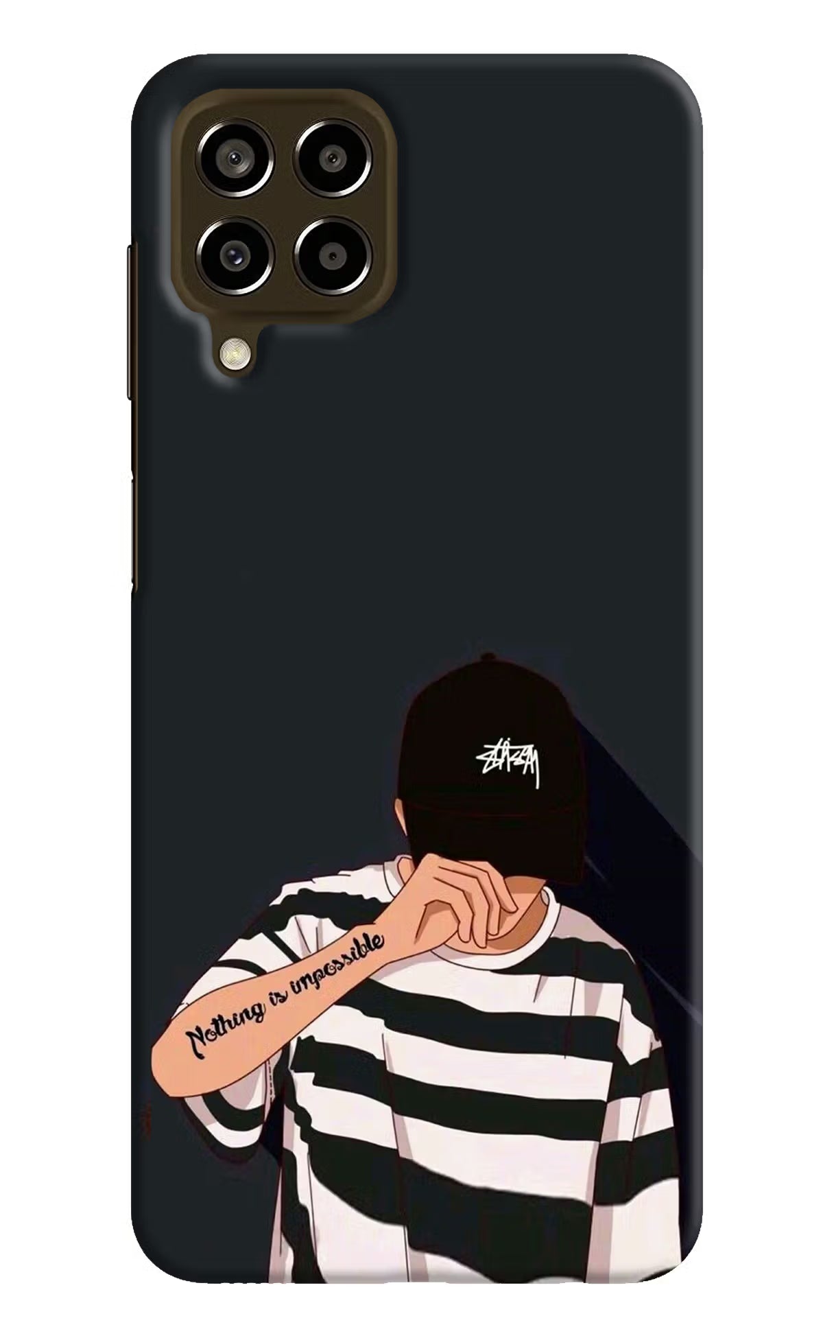 Aesthetic Boy Samsung M33 5G Hard Case Back Cover by Casekaro