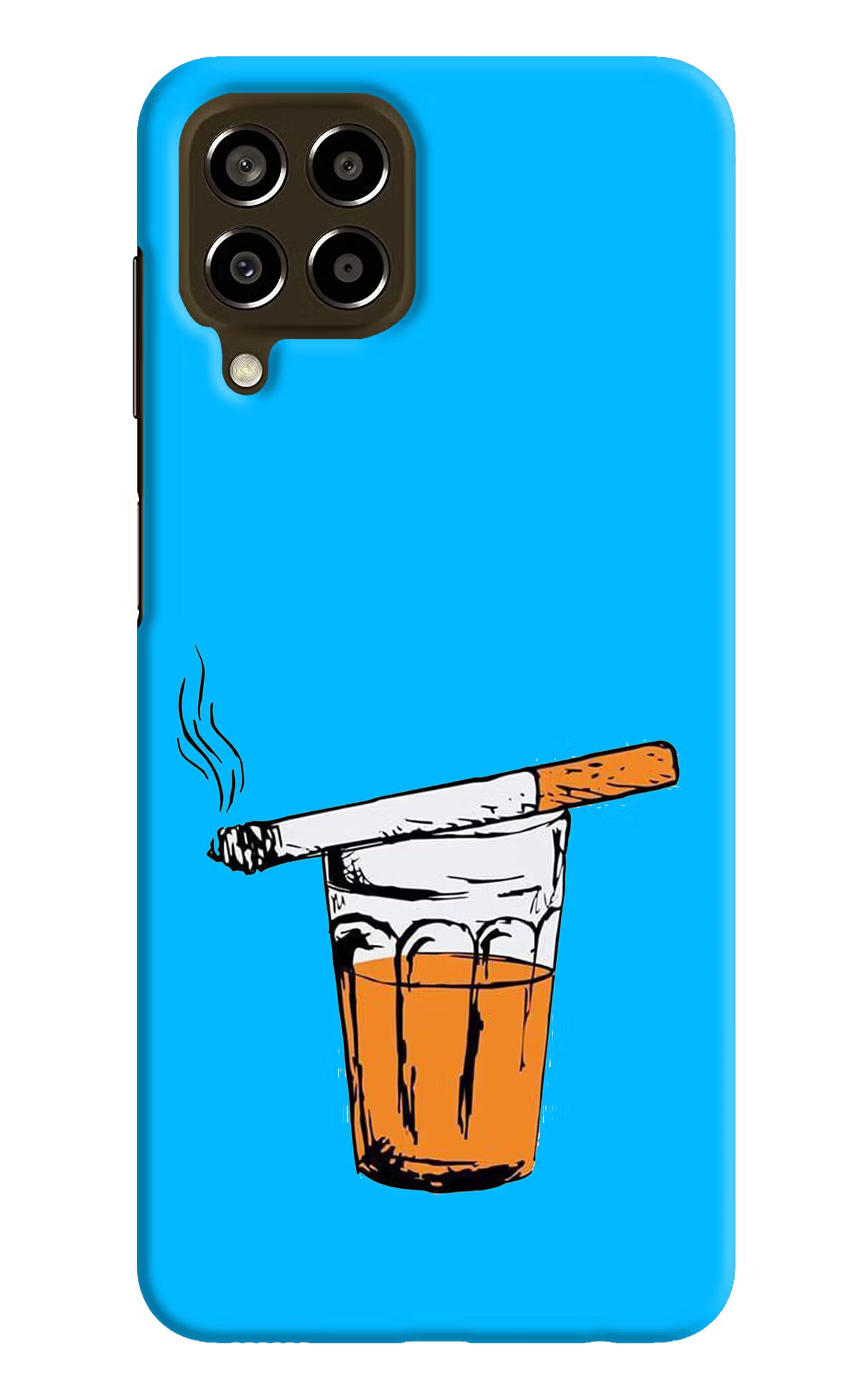 Chai Sutta Samsung M33 5G Hard Case Back Cover by Casekaro