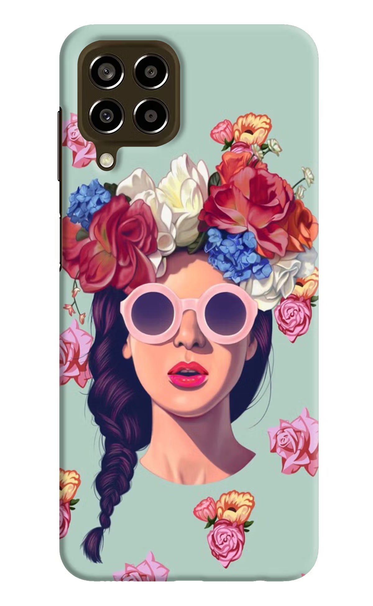 Pretty Girl Samsung M33 5G Hard Case Back Cover by Casekaro