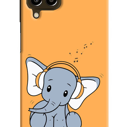 High On Music Samsung M33 5G Hard Case Back Cover by Casekaro
