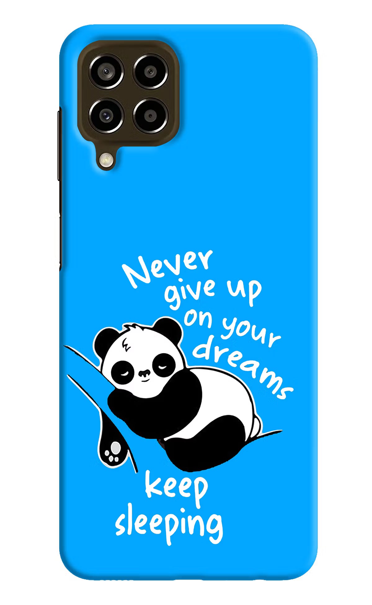 Keep Sleeping Samsung M33 5G Hard Case Back Cover by Casekaro