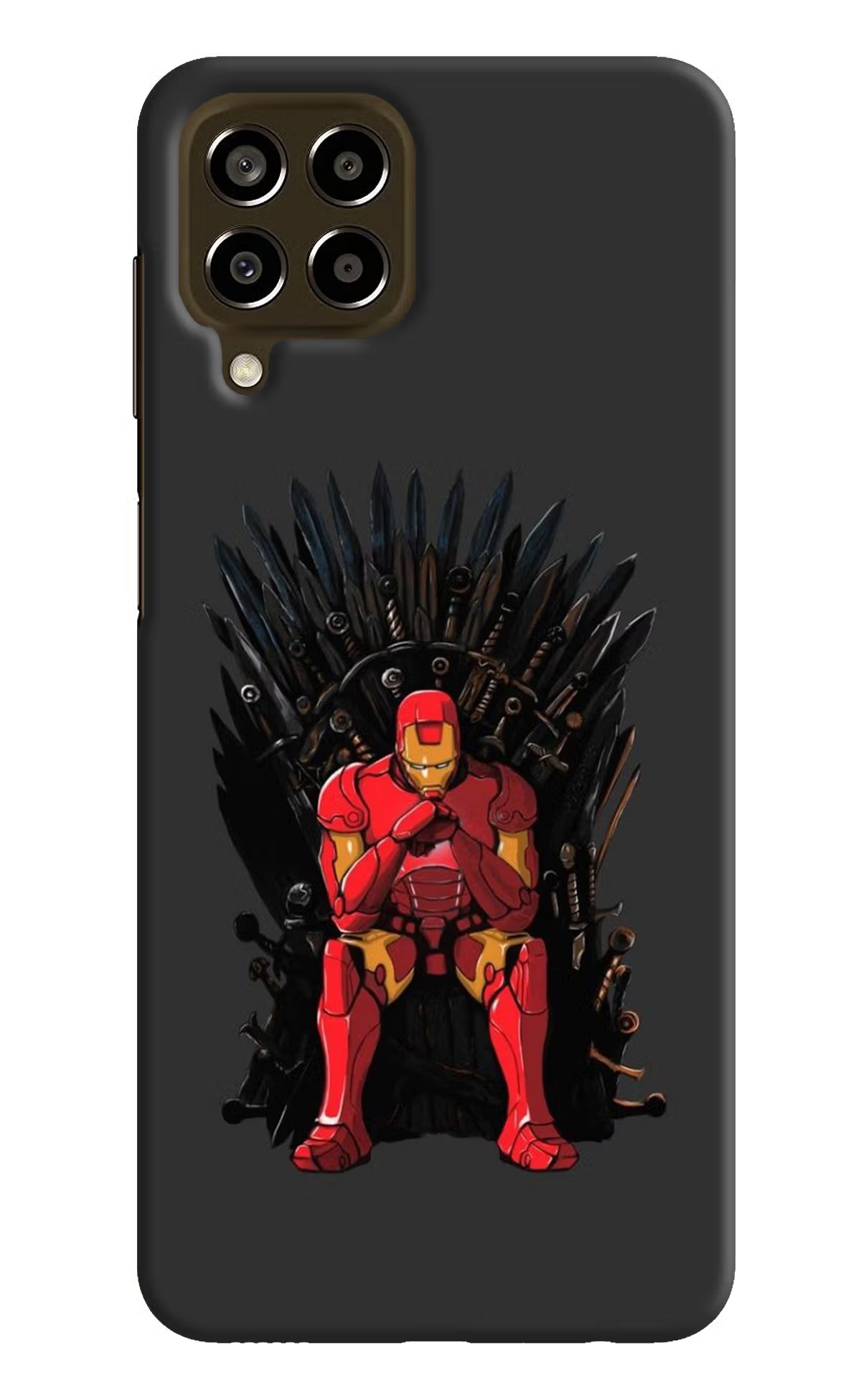 Ironman Throne Samsung M33 5G Hard Case Back Cover by Casekaro