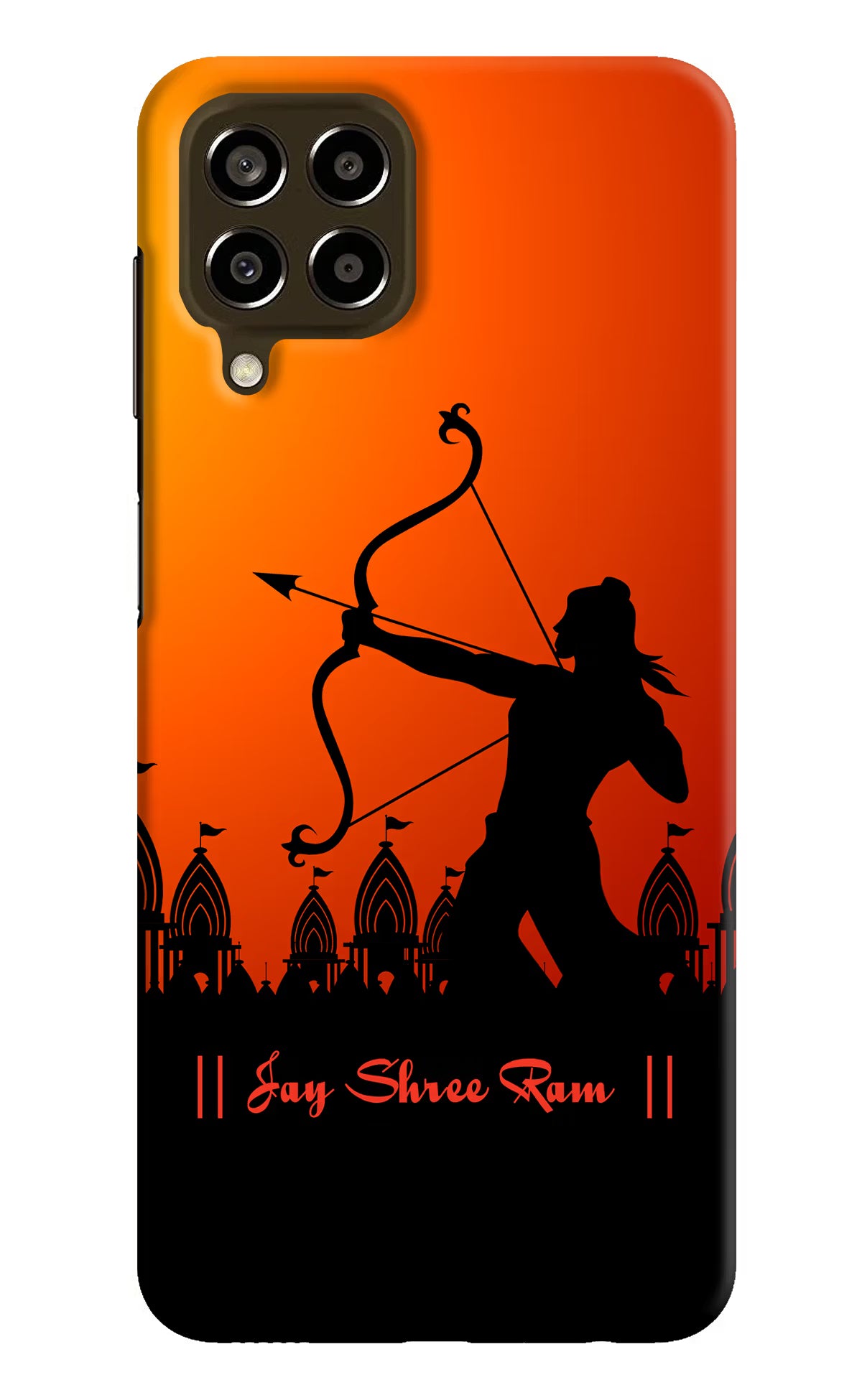 Lord Ram - 4 Samsung M33 5G Hard Case Back Cover by Casekaro