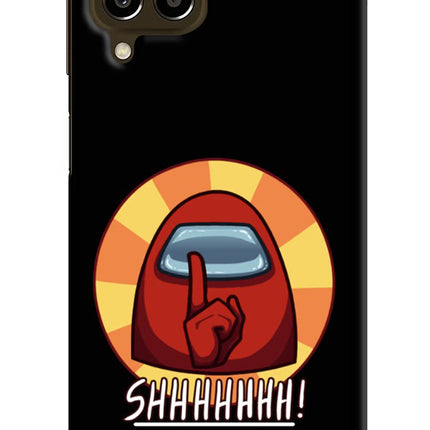 Among Us Shhh! Samsung M33 5G Hard Case Back Cover by Casekaro