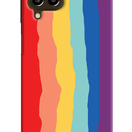Rainbow Samsung M33 5G Hard Case Back Cover by Casekaro
