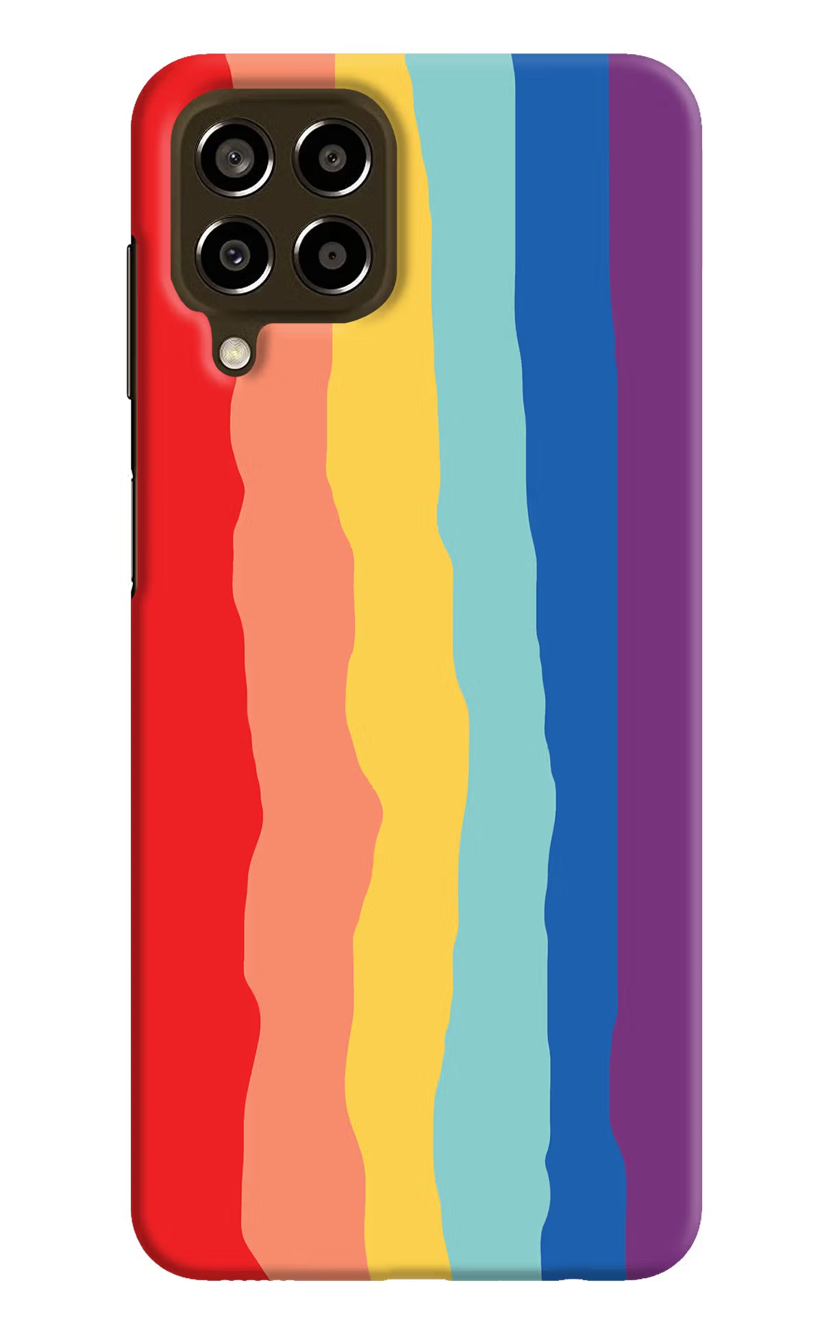Rainbow Samsung M33 5G Hard Case Back Cover by Casekaro
