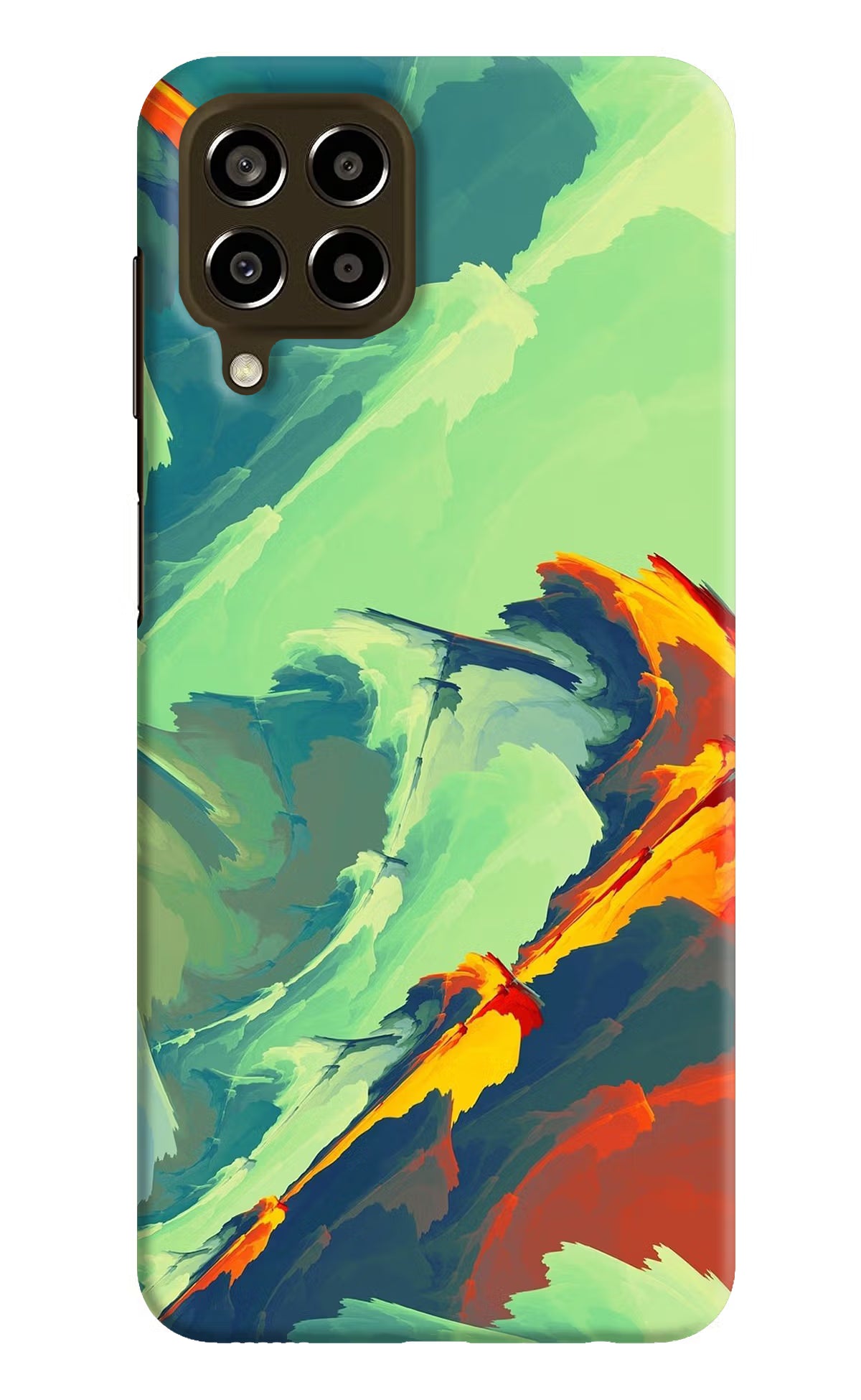 Paint Art Samsung M33 5G Hard Case Back Cover by Casekaro
